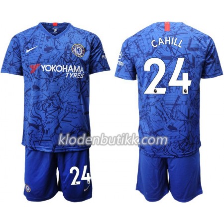 Chelsea Cahill 24 Barn Hjemmedraktsett 2019-2020 Kortermet (+ Korte bukser)
